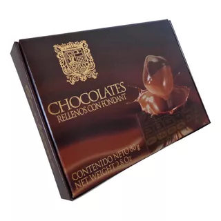 Sanborns Chocolate Relleno Fondant 80 Gr