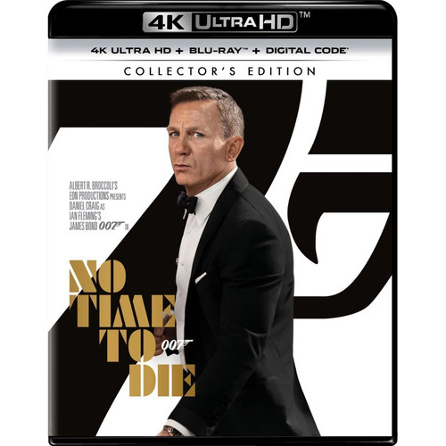 4k Ultra Hd + Blu-ray No Time To Die / Sin Tiempo Para Morir