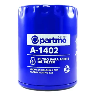 Filtro De Aceite Partmo A-1402 Rosca M20 X 1.5 Corsa, Honda 
