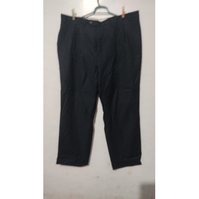 Pantalón Ralph Lauren 38 Negro Elegante Sofisticado