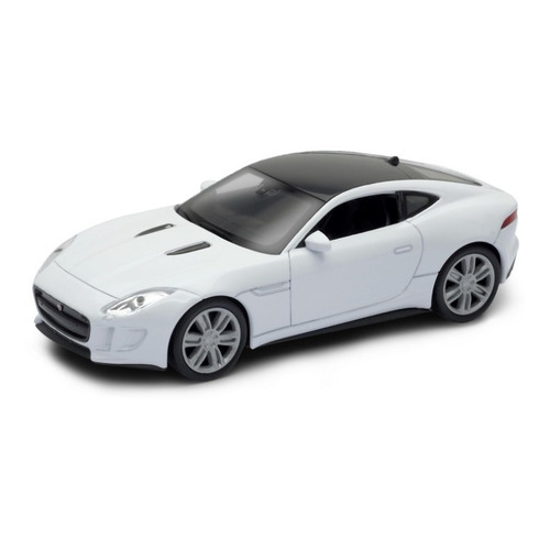 Welly 1:34 Jaguar F-type Coupe Blanca 43699cw Color Blanco