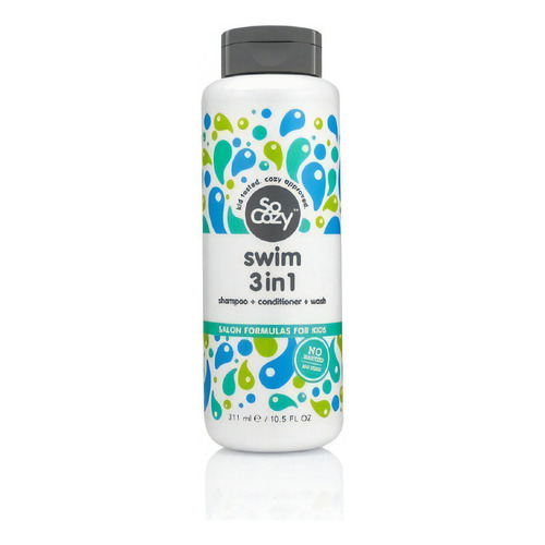  Socozy Swim 3 En 1 Shampoo-acondicionador-body Wash (311ml)