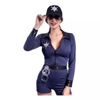 Disfraz De Policia Mujer Pia Sexy Tienda Oficial