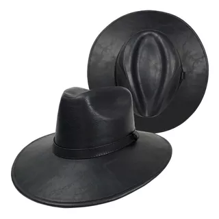 Sombrero Explorer Unisex Hipster Vintage Elegante Tipo Piel