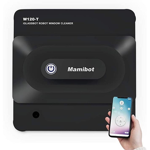 Robot Limpiavidrios Mamibot W120-t Color Negro