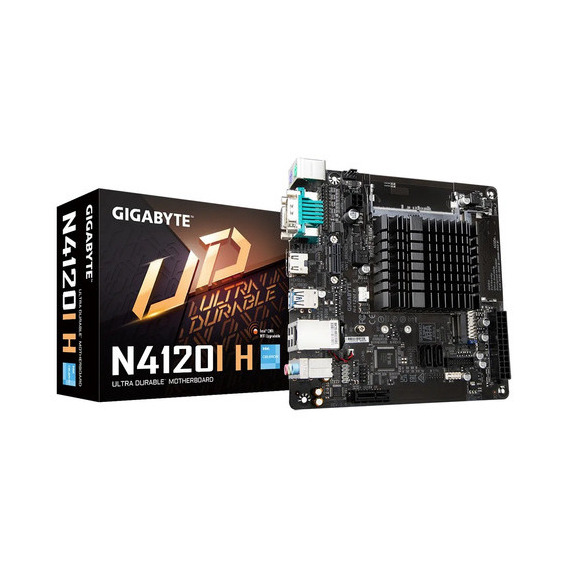 Tarjeta Madre Gigabyte N4120i H Intel Ddr4 16gb M-itx Color Negro