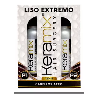 Cirugía Capilar Afro Liso Extremo Keramix De 120ml