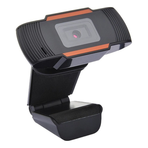 Camara Web Webcam Usb Pc 720p Microfono Zoom Skpe Video Color Negro