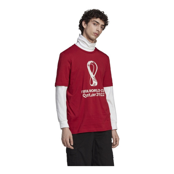 Playera Para Hombre adidas Oe  Tee Fútbol