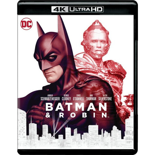 Batman Y Robin Val Kilmer Pelicula 4k Ultra Hd + Blu-ray