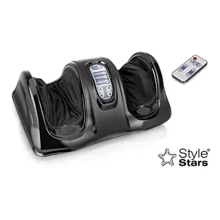 Masajeador Eléctrico Portátil Para Pies Style Stars Foot Massager Intelligent Robot Negro 110v