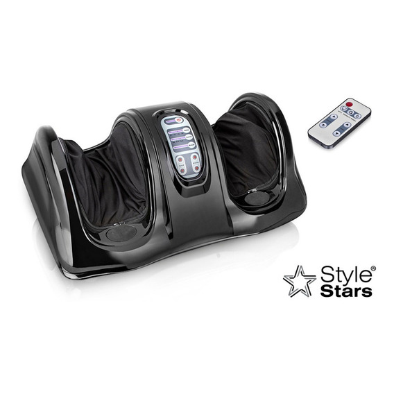 Masajeador eléctrico portátil para pies Style Stars Foot Massager Intelligent Robot negro 110V