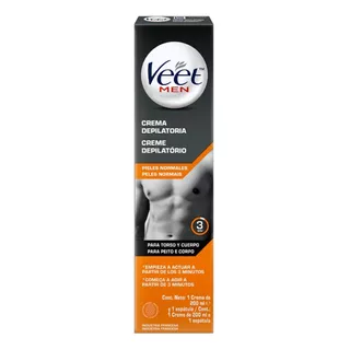 Veet Creme Depilatório Corporal For Men 180ml