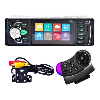 Radio Multimedia 1 Din Mp3 Bluetooth Con Camara De Reversa