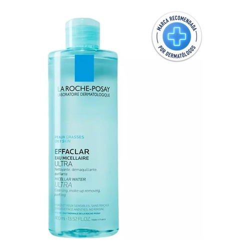 Agua Micelar La Roche-posay Effaclar 400ml Momento de aplicación Día/Noche Tipo de piel Grasa