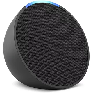 Amazon Echo Pop C2h4r9 Con Asistente Virtual Alexa, Pantalla Integrada De 8  Color Charcoal 110v/220v