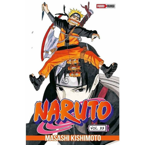 Naruto, De Masashi Kishimoto., Vol. 33. Editorial Panini Manga, Tapa Blanda En Español