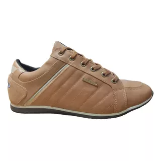 Zapatilla Cuero Hombre Urbana Combinada Art 1416 Marca Bando