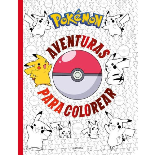 Pokemon. Aventuras Para Colorear, De The Pokemon Company. Editorial Montena En Español