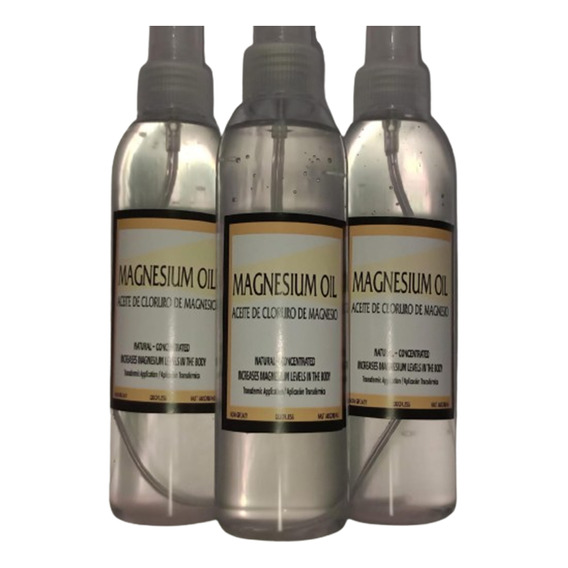 Aceite De Cloruro De Magnesio Concentrado 100% Natural-250ml