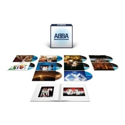 Abba 10 Cd Album Box Set Nuevo Importado
