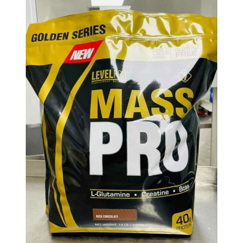 Mass Pro 12 Libras / Proteína Ganadora De Masa Muscular / Level Pro