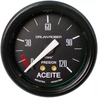 Presion De Aceite Orlan Rober Classic 52mm 120lbs