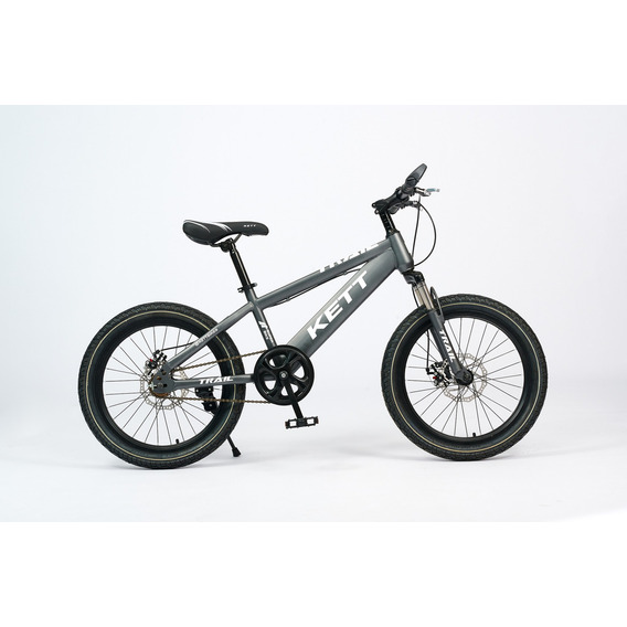 Bicicleta Trail Kett Rodado 20 Freno Disco Llanta Reforzada Color Blanco Tamaño del cuadro 20