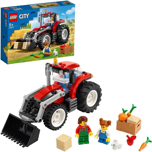 Kit De Construcción Lego City Tractor 60287 148 Piezas 3+