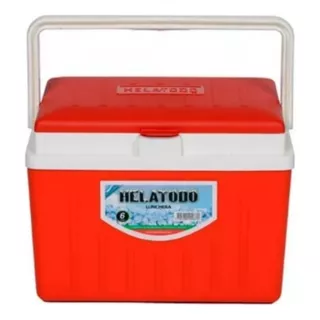 Helatodo Conservadora Lunchera Chica 6 Lts Color Rojo