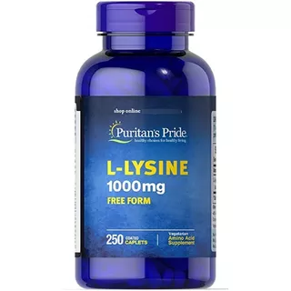 L-lysine De 1000 Mg Con 250 Capsula - Unidad a $760