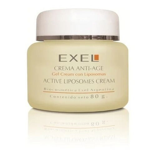 Crema Antiage Con Liposomas Nutritiva Hidratante Exel 80ml Momento de aplicación Día/Noche Tipo de piel Pieles maduras
