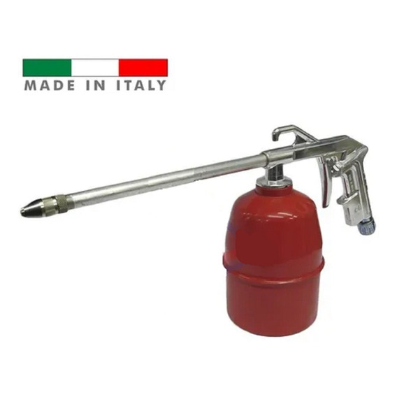 Pistola Aire Pulverizadora Liquido Limpieza Compresor Italia