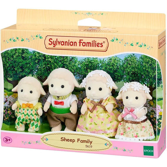 Sylvanian Families Familia De Ovejas 5619 Febo