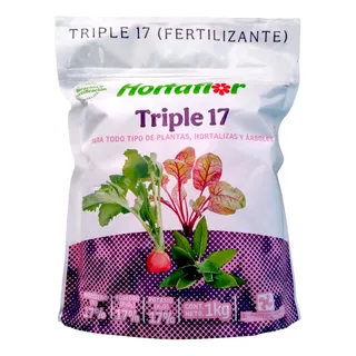 Alimento Plantas Hortalizas Arboles Fetilizante Triple17 1kg