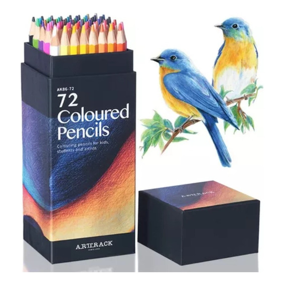 Lapices De 72 Colores Profesionales Escolar Creativo Regalo