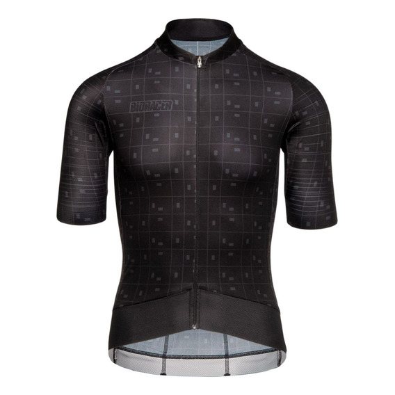 Jersey Ciclismo Bioracer Maillot Epic Bit Map Hombre Black