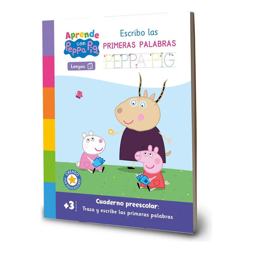 Aprende Con Peppa. Escribo Las Primeras Palabras, De Hasbro. Editorial Altea, Tapa Blanda En Español, 2023