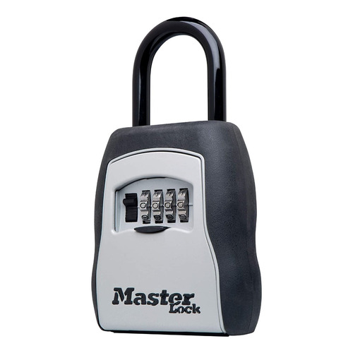 Caja Para Llaves Grillete Puerta Master Lock Con Combinación Color Gris