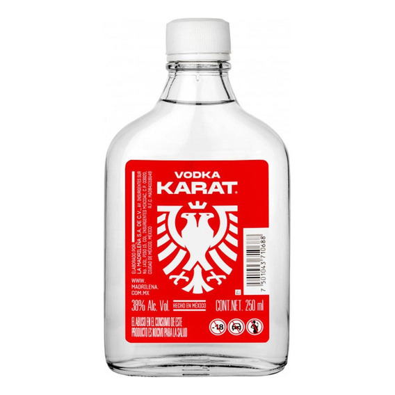 Pack De 2 Vodka Karat 250 Ml