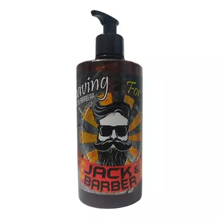 Shaving Gel De Barbear 500g Jack Barber Premium Barbershop