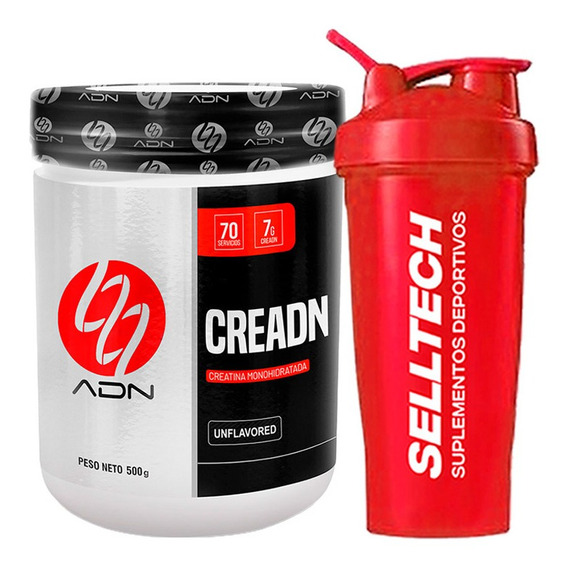 Creatina Adn Creadn 500gr + Shaker