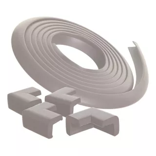 Kit Protector Para Bordes Y Esquinas De Muebles Mesas Gris