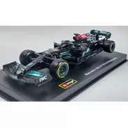 Formula 1 Mercedes Lewis Hamilton En Caja Acrilica 1/43 