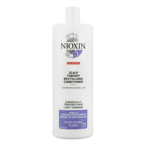  Nioxin-5 Acondicionador Chemically Treated Hair 1000ml