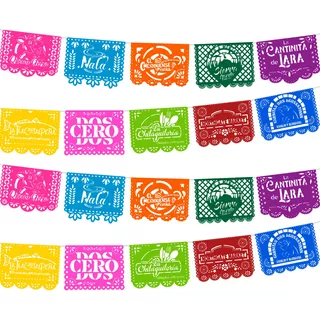 Papel Picado - Tiras De Papel Personalizadas