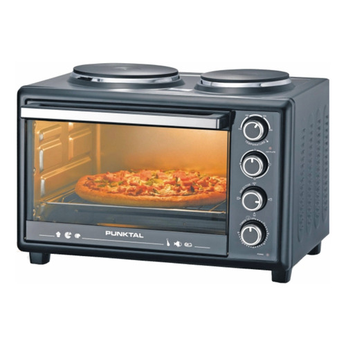 Horno de mesa eléctrico Punktal PK-48LOE 48L negro 220V