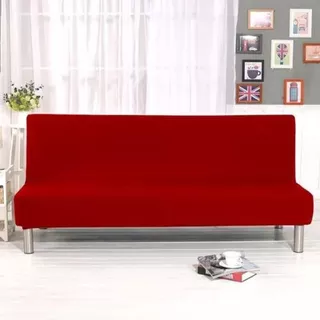 Fundas De Futón Fundas Para Sofá Cama 180-200 Cm Grande Cor Vermelho