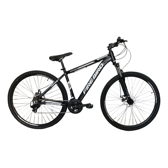 Bicicleta Mountain Bike Rodado 29 Fire Bird 21v Color Adventure Negro/blanco Tamaño Del Cuadro S