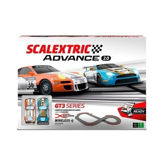 Autopista Eléctrica Scalextric Gt3 Escala 1:32 Advance